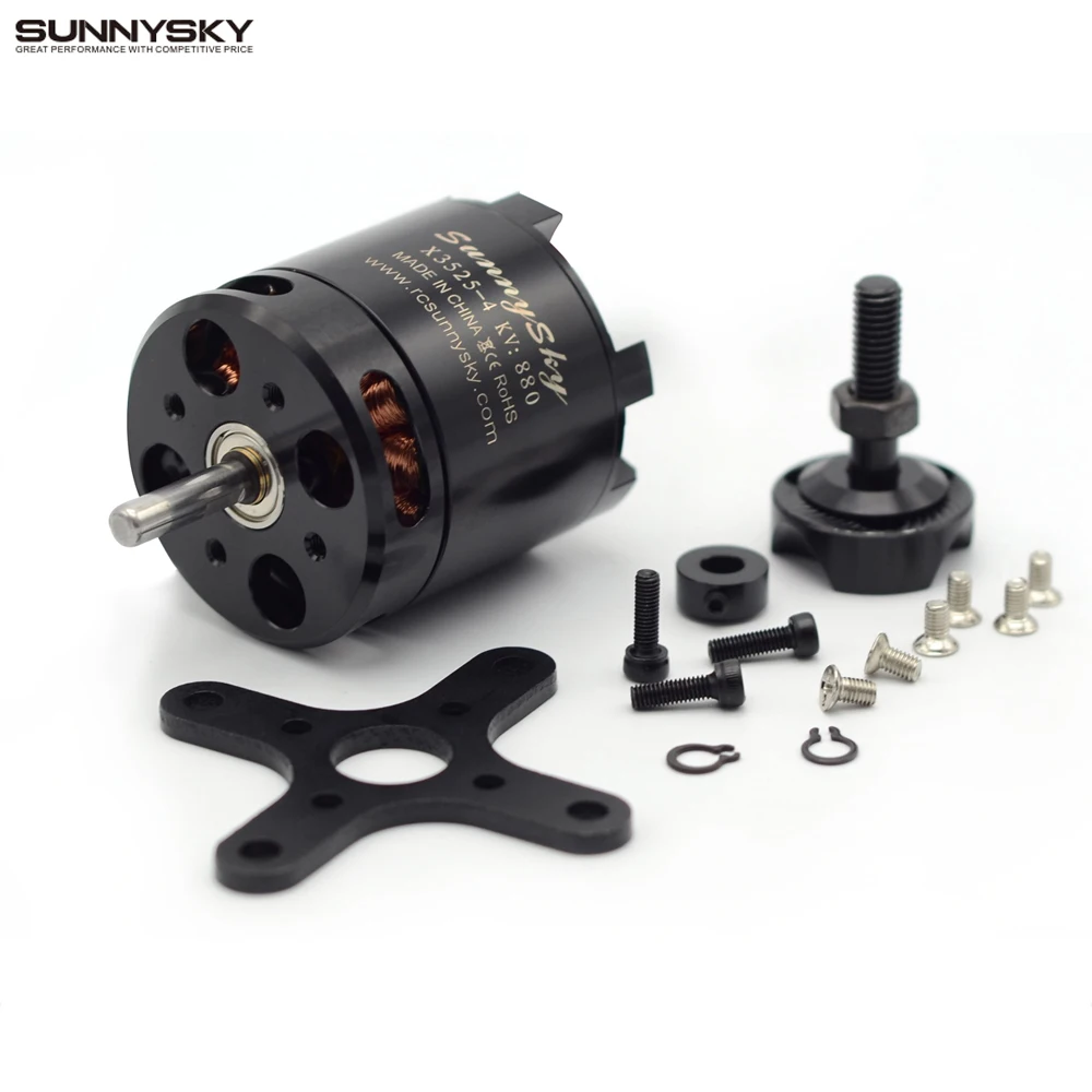 1 шт. оригинальный бесщеточный мотор SunnySky X3525 520KV 720KV 880KV серии X для FPV