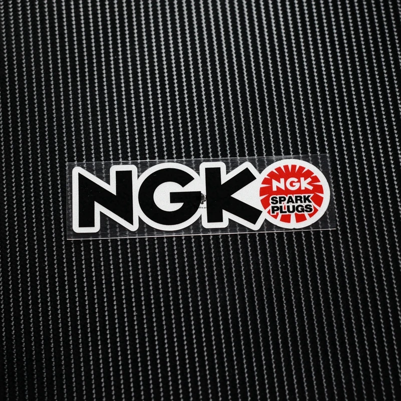 

NO.TP039 MOTO GP SBK NGK Reflective Car Sticker Decals Motorcycle Racing Stickers Motorbike stickers Helmet Windshield ATV
