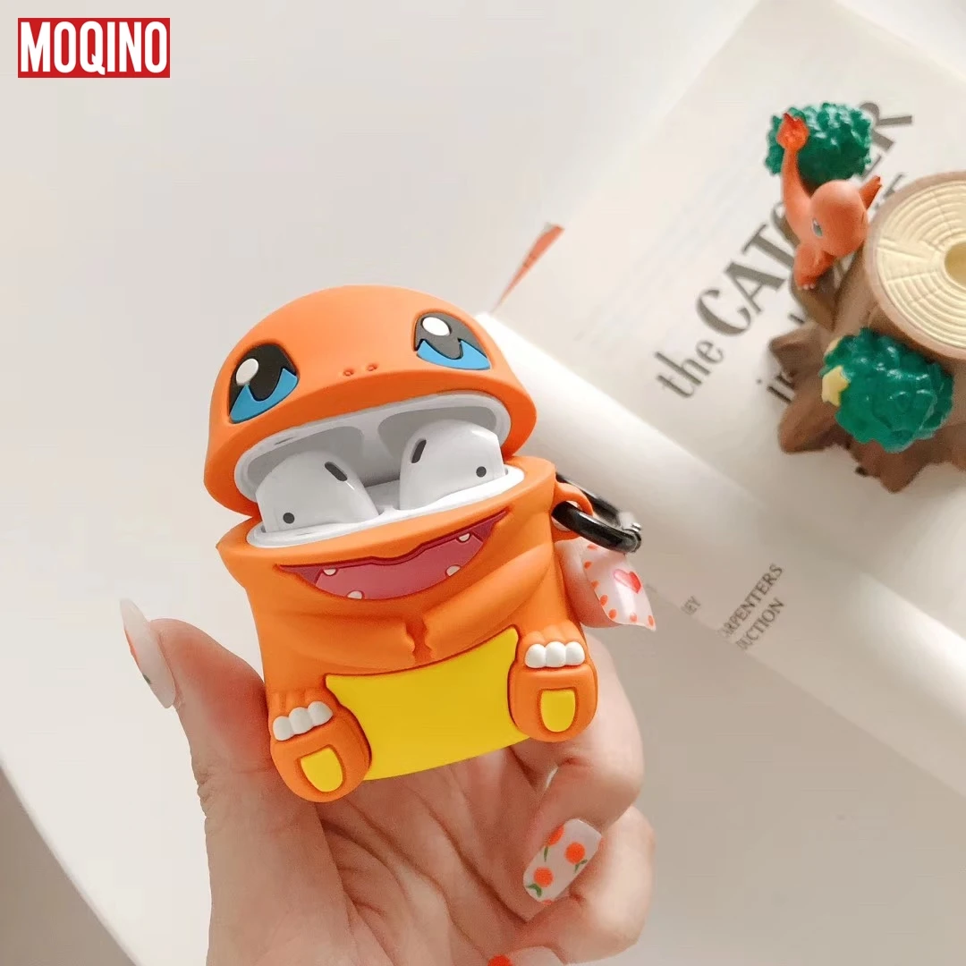 Силиконовый чехол Charizard для Airpods Air Pods, защитный чехол, защита от потери, аксессуары Fundas