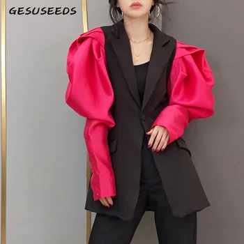 

Vintage blazer jacket for women ladies blazer long femme office female evening party blazer women female blazer korean