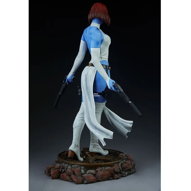 1" Аниме сексуальные фигурки-Статуэтки X-men бюст Mystique полная длина портрет Ворон Darkholme анимационная фигурка GK игрушечная коробка 48 см V90