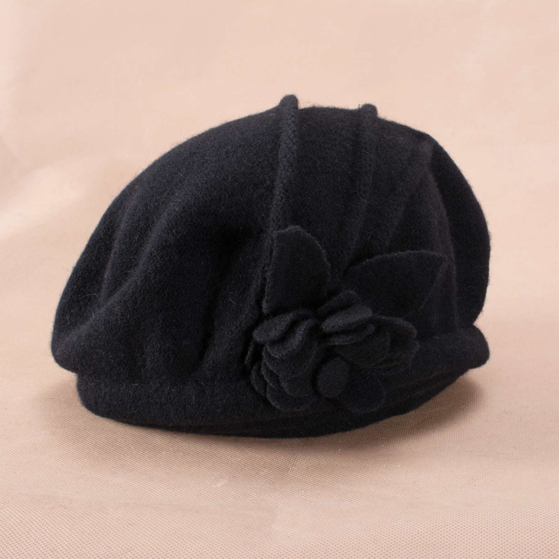 Lawliet двухцветные женские 1920s Вид шерсть Берет Beanie зимняя шапка A547
