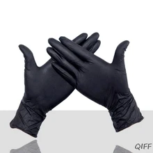 Одноразовые нитриловые перчатки водонепроницаемые Нескользящие окрашенные волосы масло защитные перчатки