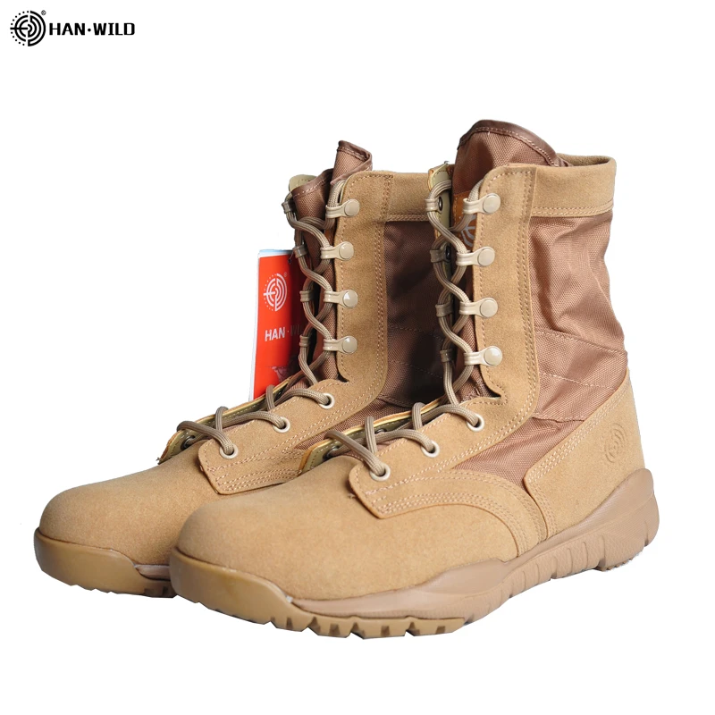 Botas tácticas de desierto para Zapatos de seguridad el trabajo, botas de combate|zapatos| - AliExpress