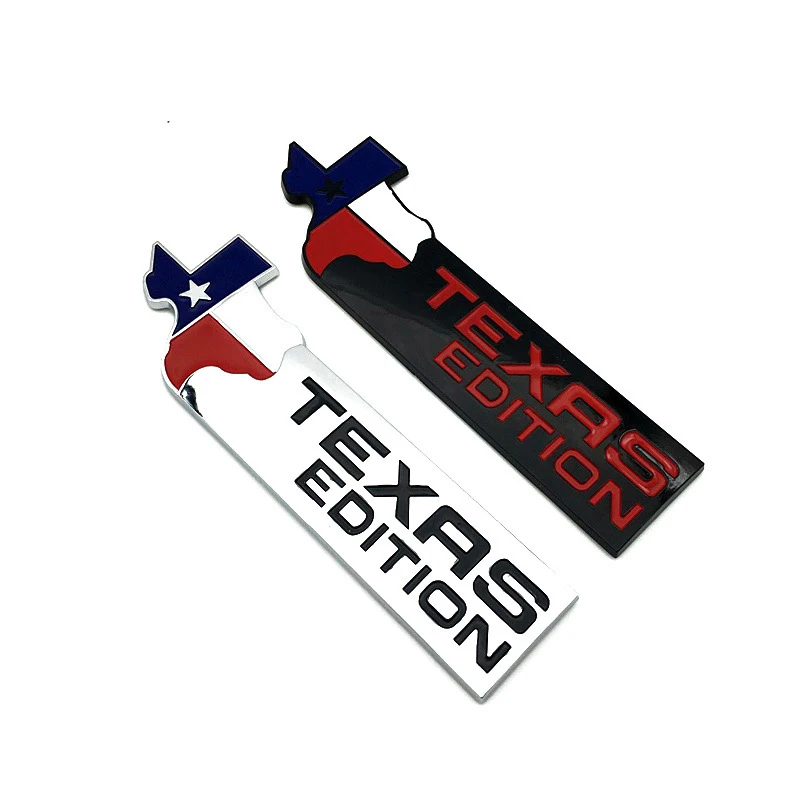 Dsycar 3D Abs Эмблема «Texas Edition», автомобильная наклейка, эмблема, значок для универсальных автомобилей, мотоциклов, декоративная Accessories-50pcs