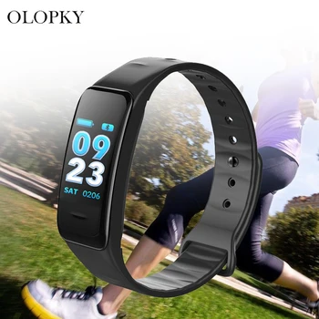 

Fitness Bracelet Color Screen Blood Pressure Measure Heart Rate Oxygen Monitor Waterproof Sport Fitness Tracker Watch Smart Band