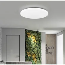 Ultra-Thin Pure White LED Ceiling Lamp Minimalist Modern Circle Bedroom Living Room Lights Balcony Lamps 110 V-220 V