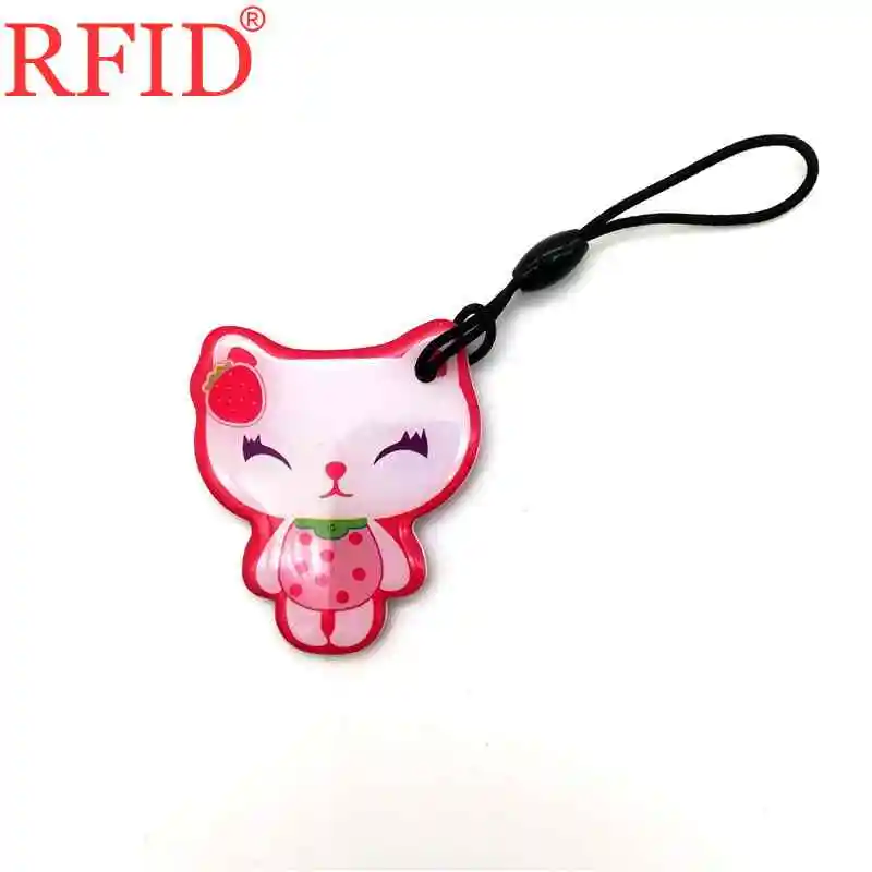 1pcs Random Color ID 125 кГц T5577 перезаписываемый брелок RFID водонепроницаемый пустой жетон-тег смарт-брелок для карты контроля доступа 1 шт - Цвет: 1pcs Random Color