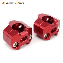 ЧПУ Заготовка руль жир бар стояки Крепление Зажим адаптер 22 мм до 28 мм для Pit Dirt Bike гоночный мотоцикл эндуро супермото MX ATV