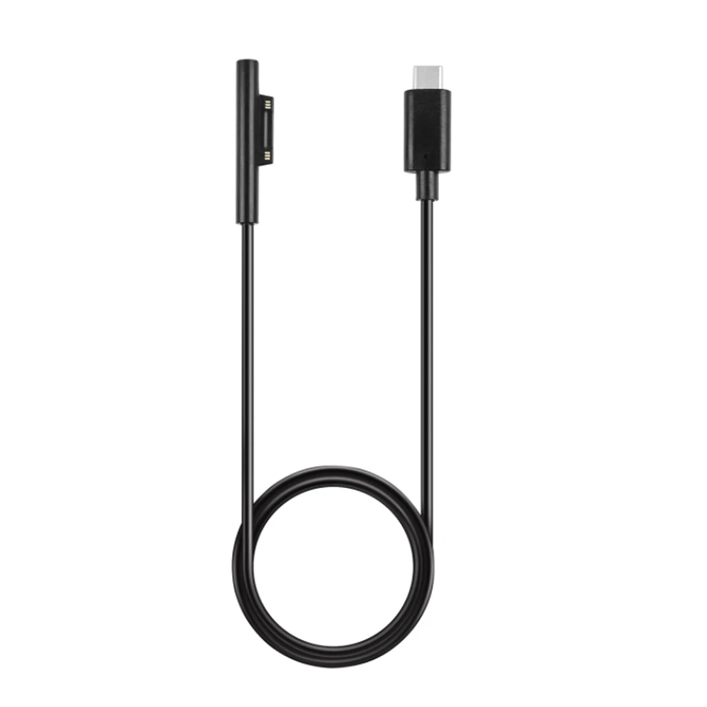

Type C Plug Adapter Charging Cable For Microsoft Surface Pro 6 5 4 3 Laptop USB Type C Power Connector Cord