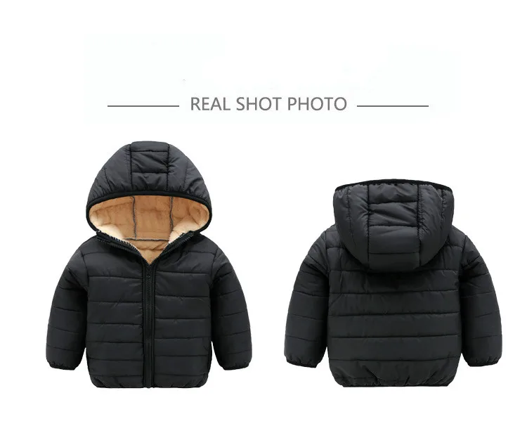 Baby Boys Jacket Autumn Winter Jacket for Boys Children Jacket Kids Hooded Warm Outerwear Coat for Boy Clothes 3 4 5 6 7 8