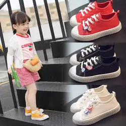 Новинка 2019 года; Осенняя детская обувь; дышащая детская обувь для отдыха; парусиновая обувь для мальчиков и девочек; Модные Повседневные