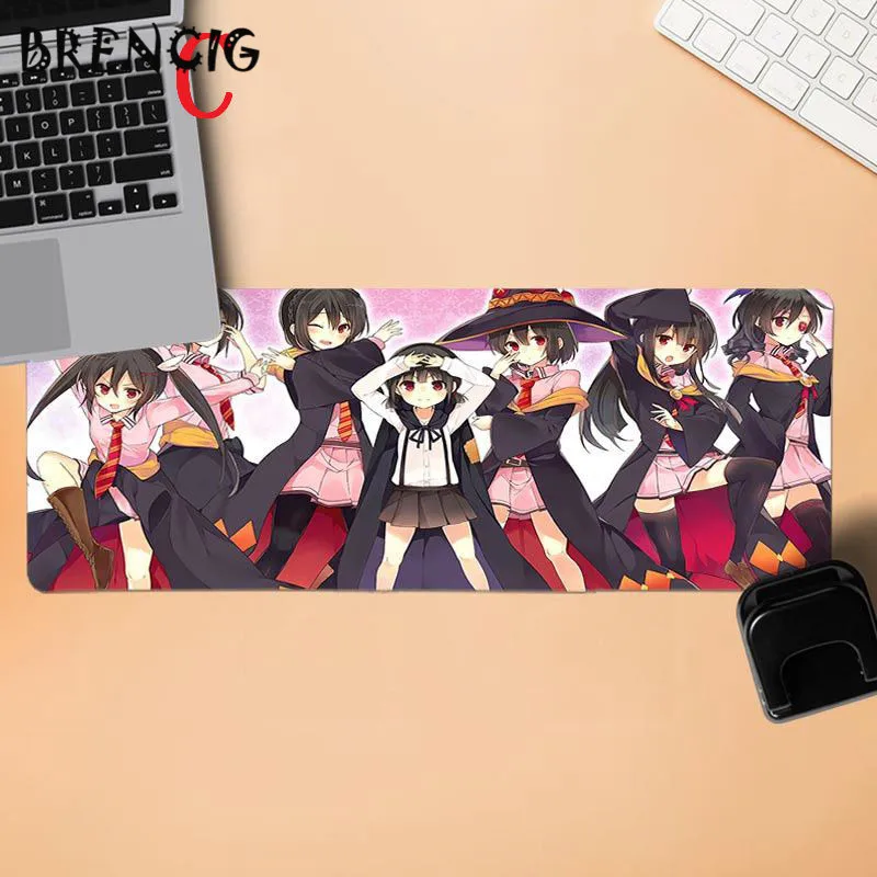 Горячая Распродажа аниме девушка megumin резиновая мышь прочный коврик для мыши на стол геймер скорость мыши розничная маленький резиновый коврик для мыши