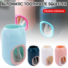 

Wall Mounted Automatic Toothpaste Dispenser Toothpaste Squeezers Self-adhesive Bathroom Accessories dispensador pasta dientes