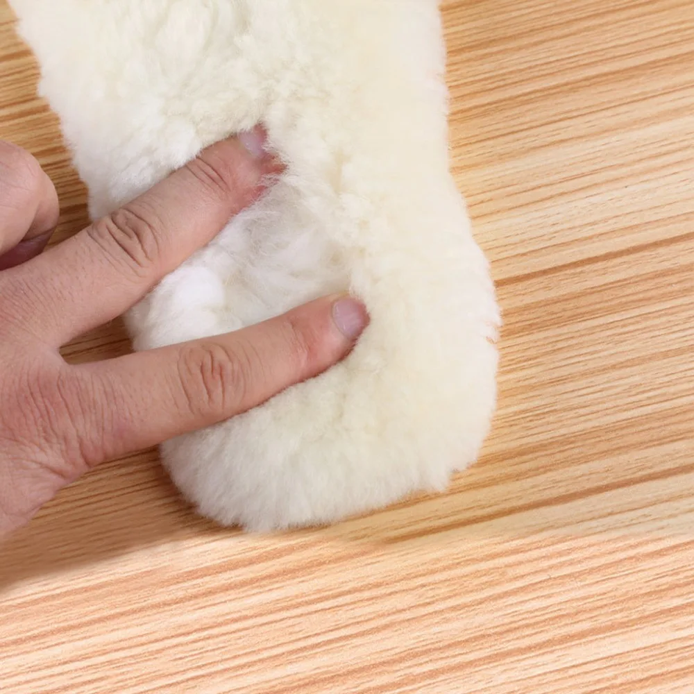 insoles for shoes Dishevelled Wool Warm Insole Cotton Snow Boots Sweat-Absorbent Warm wkladki do butow (1)