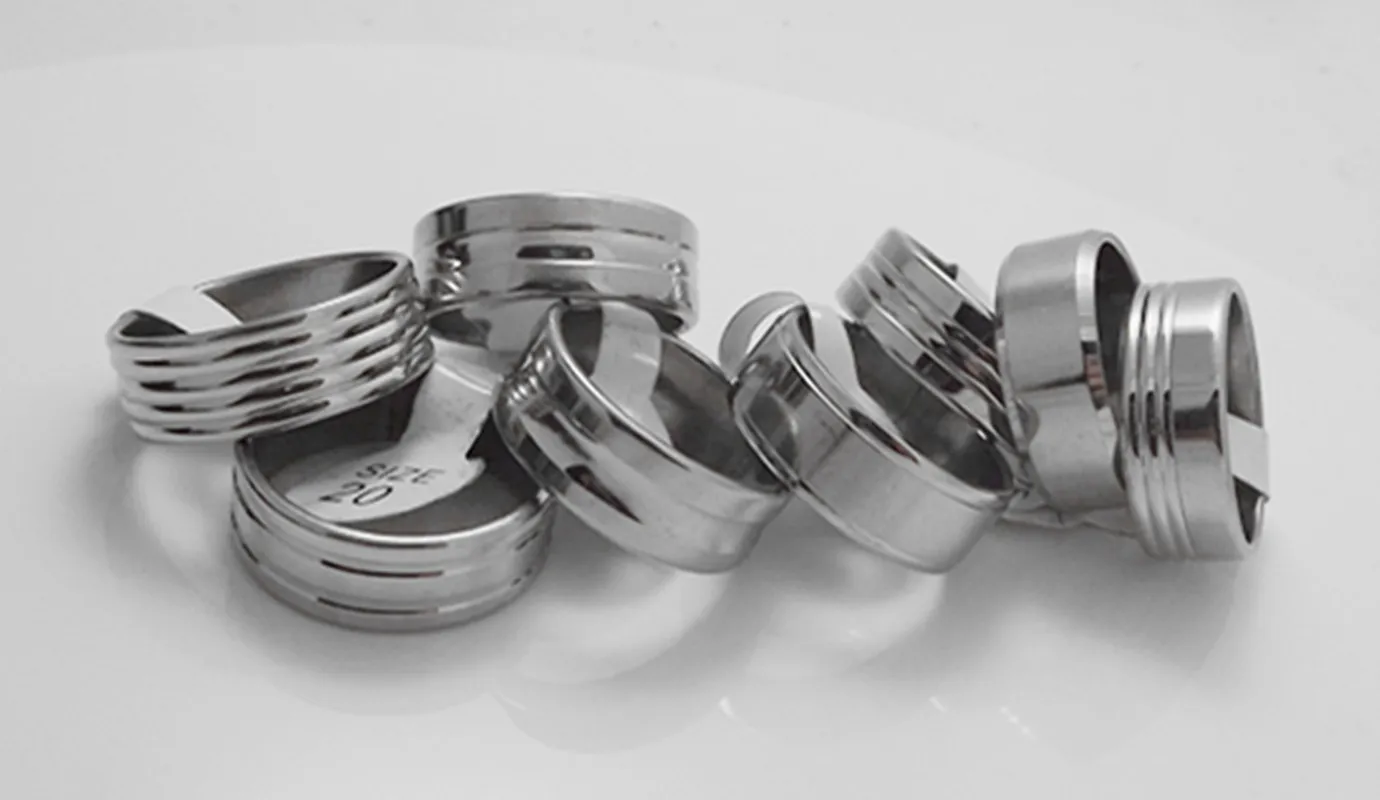 50 шт новые качественные кольца из нержавеющей стали ювелирные изделия кольца
