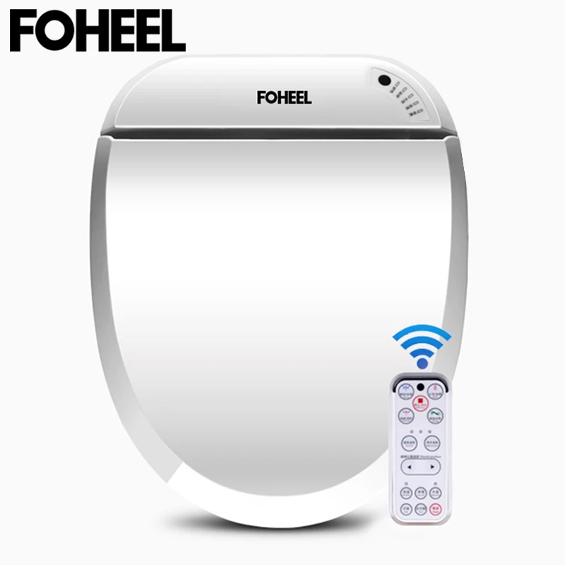  FOHEEL Smart Toilet Seat Electric Bidet Cover Intelligent Bidet Heat Clean Dry Massage Intelligent  - 4000070892557