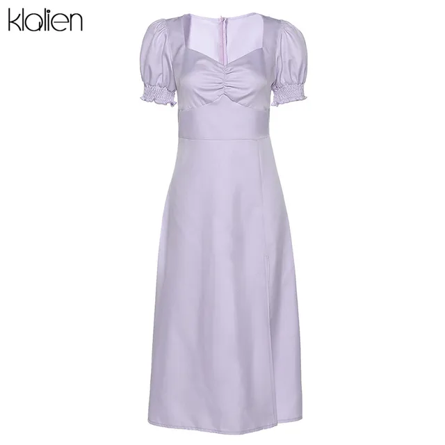 simple silk maxi dress