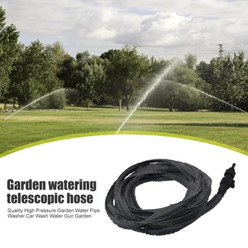 

25-49FT Expandable Flexible Garden Water Hose Car Wash Spray Watering Irrigation Tubing Pipe Garden Hose Car Water Pipe