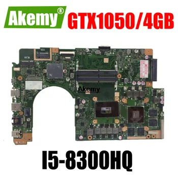 

For Asus VivoBook Pro 15 N580G N580GD NX580G NX580GD Laptop Motherboard Mianboard With/ GTX1050/4GB I5-8300HQ