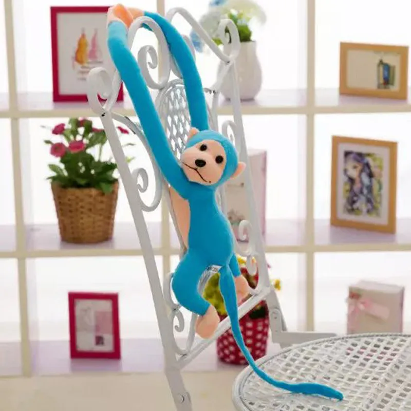 Cute Baby Kids Toddler Soft Plush Toys Long Arm Monkey Stuffed Animal Doll 4
