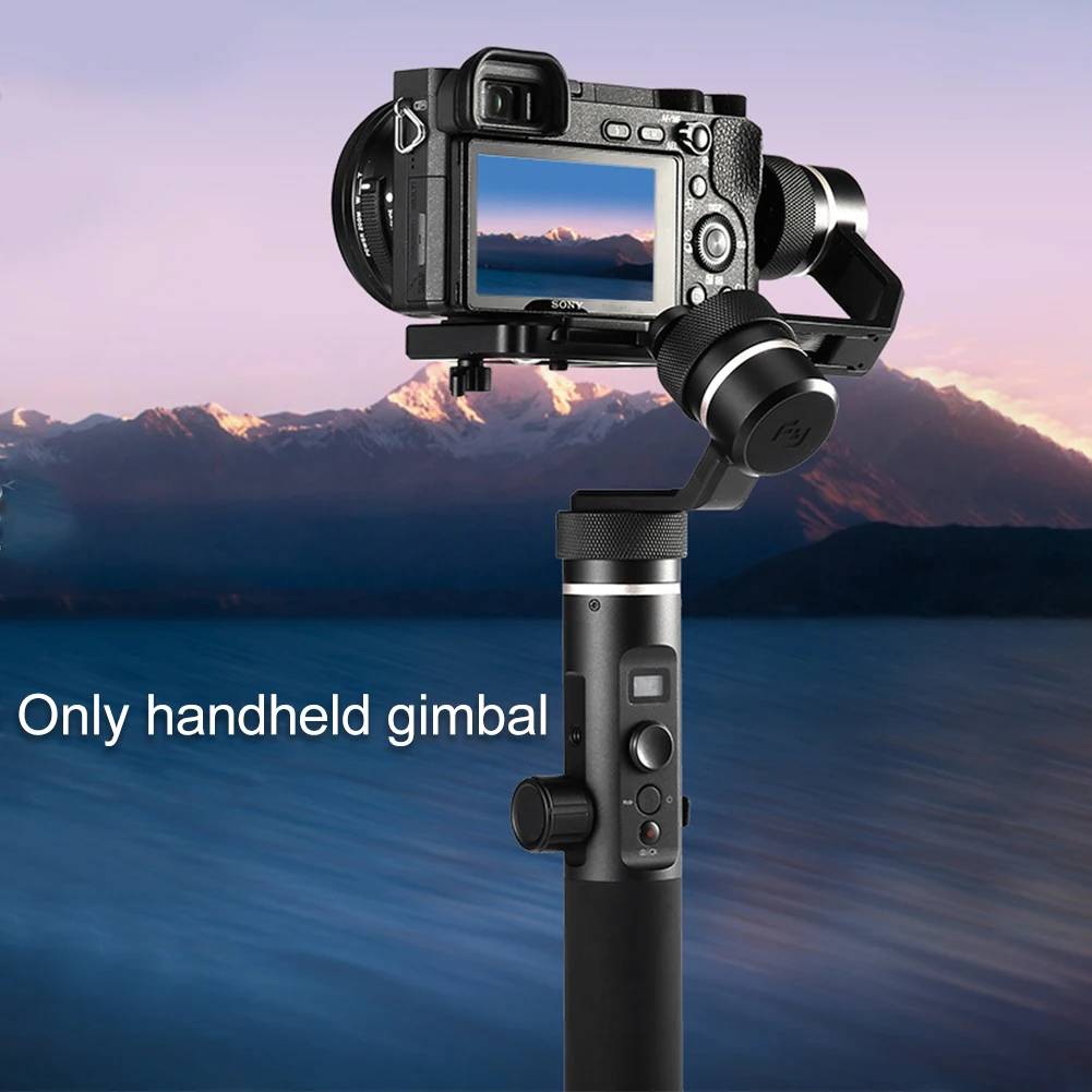 G6 Plus 3-Axis G6P ручной шарнирный стабилизатор для камеры GOPro для Canon для цифрового фотоаппарата Panasonic GX9 для sony 6400 Камера Полезная нагрузка 800 г