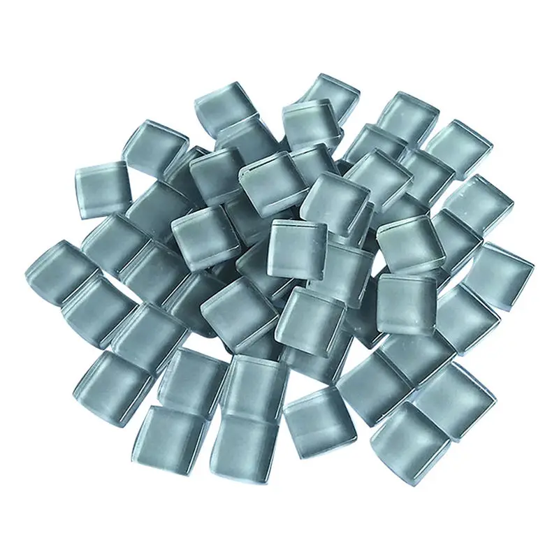 glass mosaic 105 г креативная керамическая мозаичная плитка DIY настенные поделки ручной работы декоративные материалы различные смеси неправильных оптических капель стекла@ 30 - Color: glass mosaic