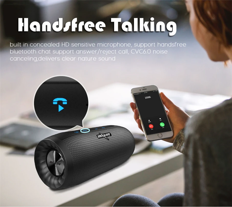 Тяжелый бас сабвуфер S16 динамики и микрофон с Bluetooth модулем TF карта Play 4000 мАч AUX металлическая сетка корпус портативный динамик для IOS Android телефон