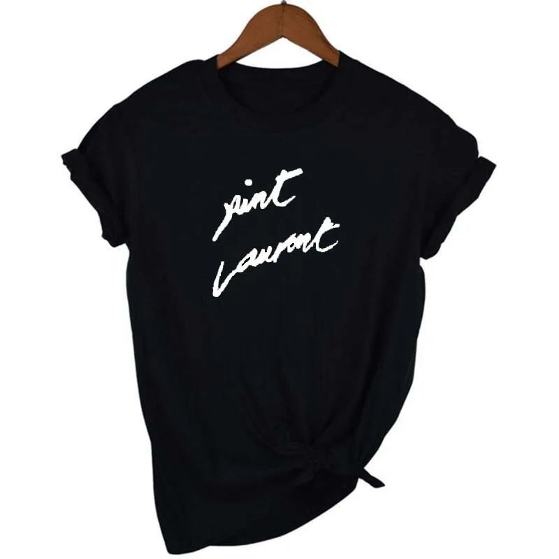 

Casual O-Neck Short Sleeve Lovers Tees Plus Size Female Loose Tops Women Summer Letter Print T-Shirt Cotton