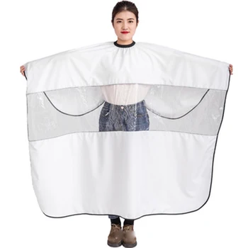 

1 PC Hair Cut Hairdressing Cloth Apron tool Hairdresser Cape Gown Cover Cloth Can play mobile Kids Adult Salon Hair Styling Tool