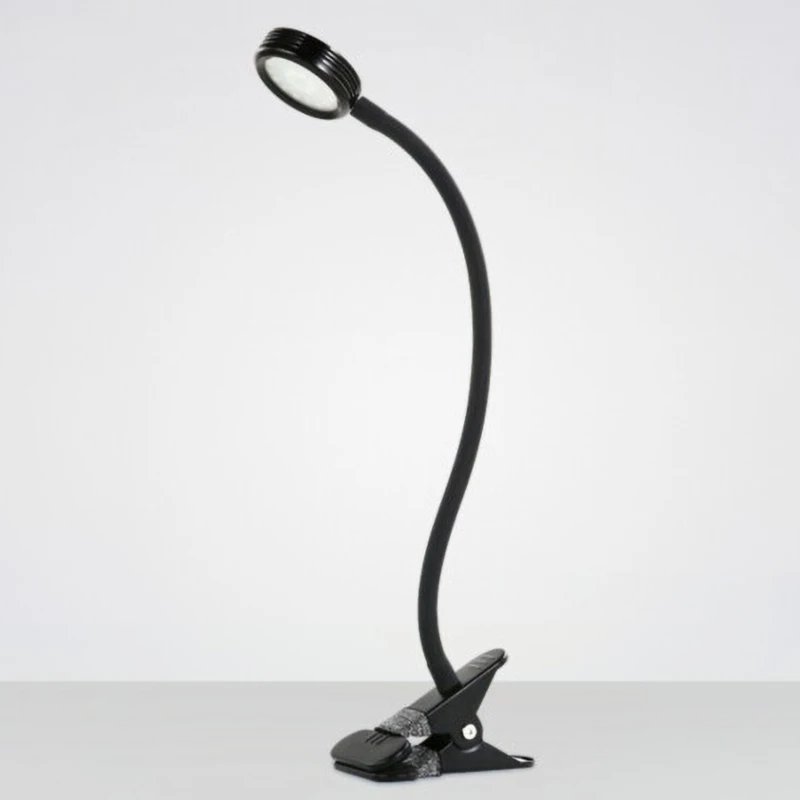 

Flexible Rechargeable Book Light Reading LED Table Lamp Clip Table Lamp