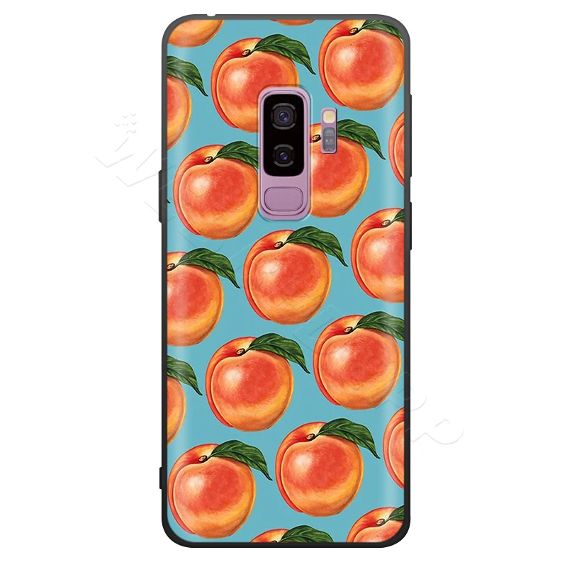 Webbedepp персики чехол для samsung Galaxy S7 S8 S9 S10 Edge Plus Note 10 8 9 A10 A20 A30 A40 A50 A60 A70