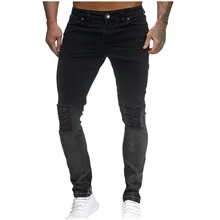 Цветные брюки длинные штаны уличные обтягивающие мужские джинсы черные джинсы винтажные мужские повседневные джинсовые прямые джинсы с дырками мужские тонкие однотонные