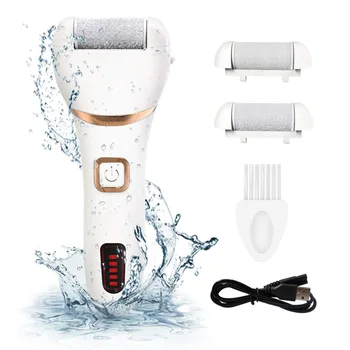 

NEW Electronic Feet File Hard Skin Callus Remover Scrubber Home Pedicure Exfoliation Tool Rechargeable