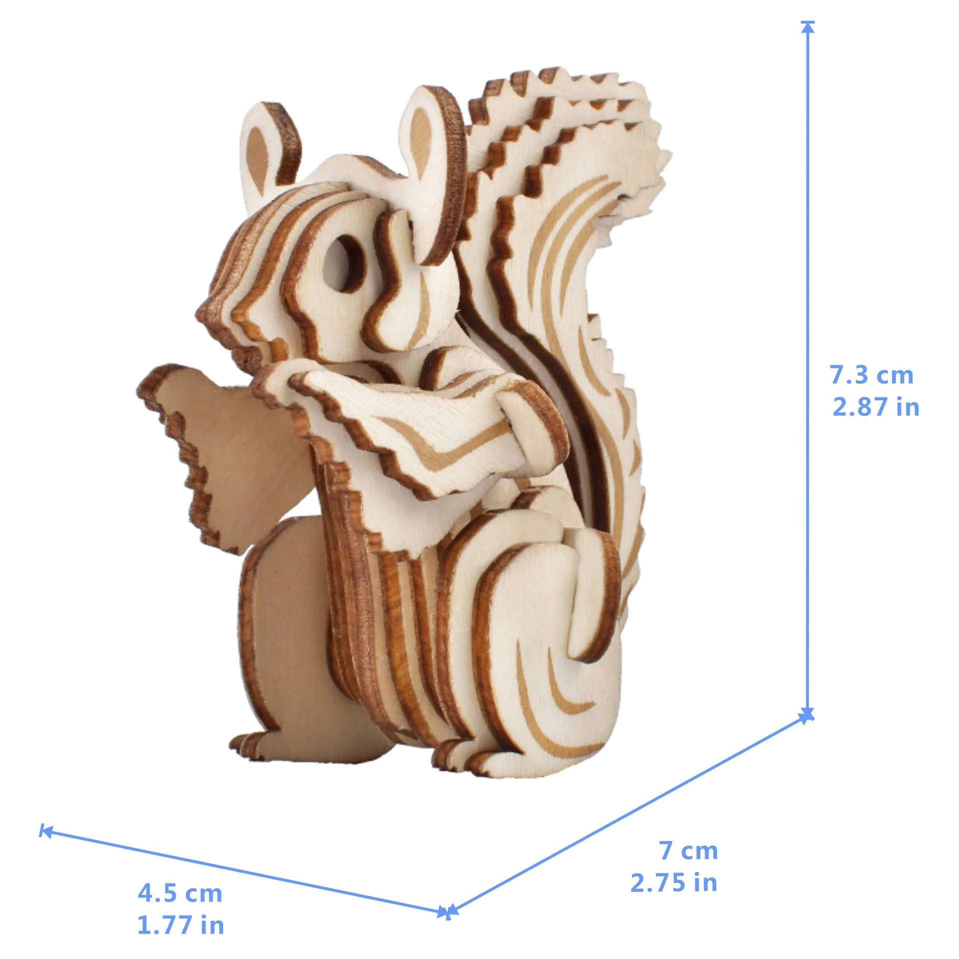 squirrel wooden toys