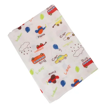 

100% Muslin Cotton Newborn Blankets Dinosaur Unicorn Flamingo Print Multi-use Newborn Swaddle Infant Gauze Both Towel Baby Warp