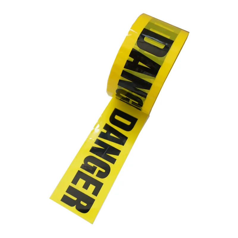 Opp Warning Tapes caution warning tape 1 Roll 48mm*25m Caution Barrier Work Safety Adhesive Tapes DIY Sticker For Mall Store Factory School