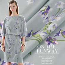 140 см крепдешин шелковая ткань метр 12 мм цифровая печать шелковая ткань для платья тканевые буквы оптом шелковая ткань