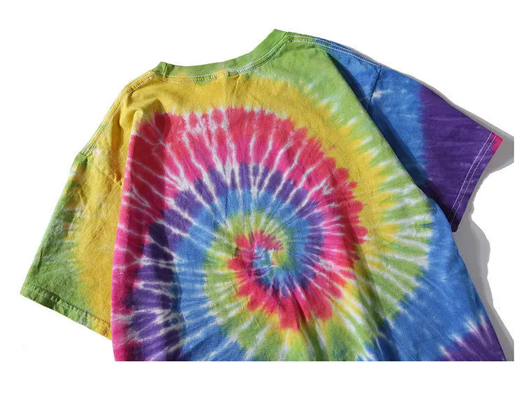 Moomphya яркая спиральная Мужская футболка с принтом «tie dye», Мужская футболка с принтом пейсли, Мужская футболка, camisetas hombre, топ в стиле хип-хоп, мужская летняя футболка