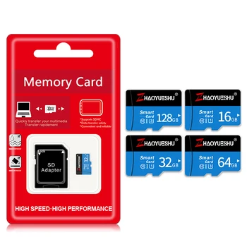 

New modern style red memory card 8GB 4GB micro sd card blue TF Card 16GB 32GB memory stick for Mobile Phone with SDHC/SDXC map