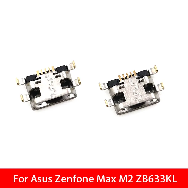 20 шт./лот для Asus Zenfone Max M2 ZB633kl Micro USB разъем для зарядки зарядное устройство Порт Разъем док-станции