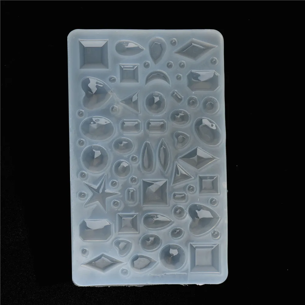 Different Sizes Various Shape Type Epoxy Resin Molds For Jewelry Pendant Silicone Tools DIY Accessories | Украшения и аксессуары