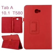 SM-T580 SM-T585 smart cover для samsung galaxy tab A 10,1 T580 T585 10,1 ''чехол для планшета+ Защитная пленка для экрана