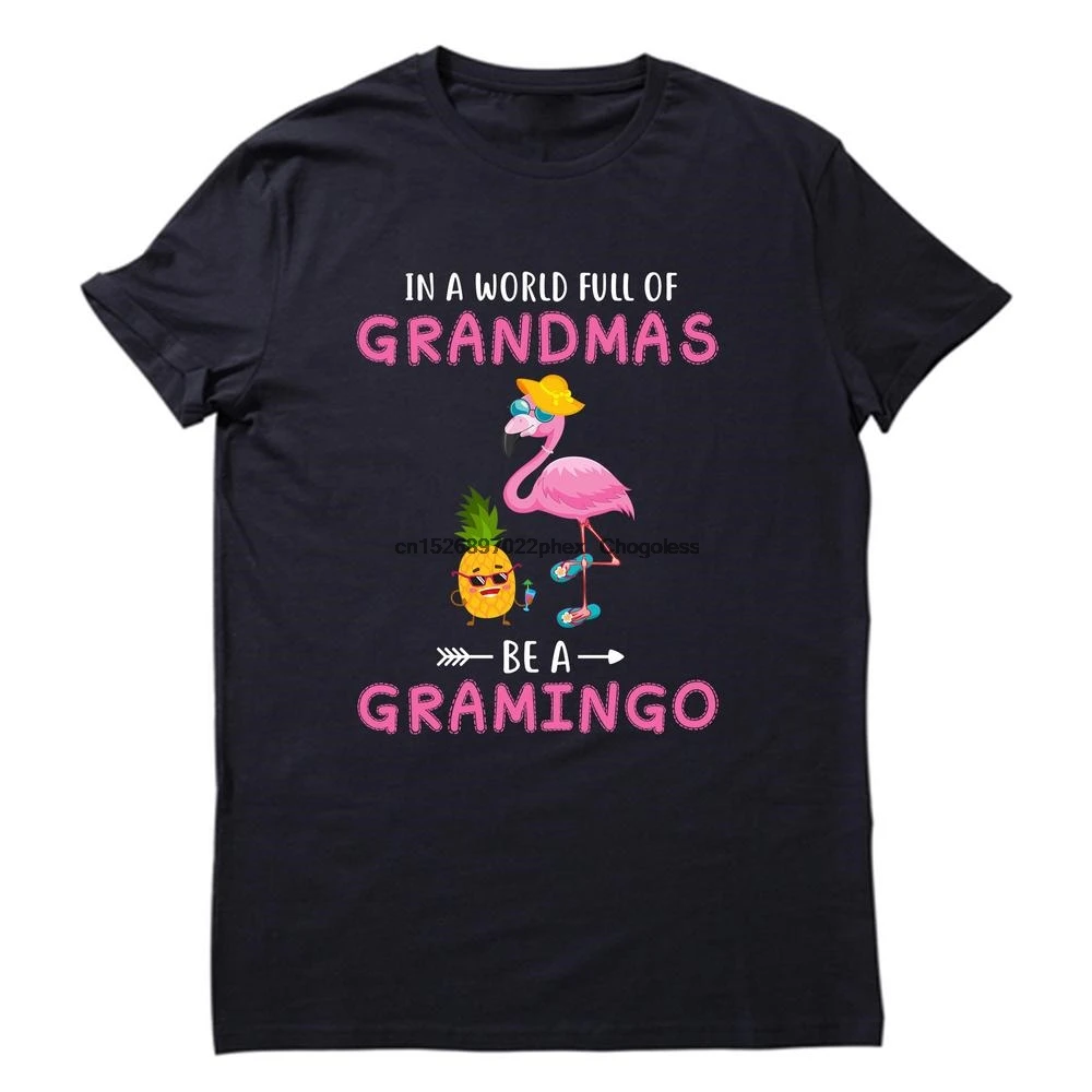 В мире полном надписью Grandmas стать Gramingo футболка подарок | Мужская одежда