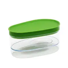 Контейнеры для овощей, фруктов, еды, органайзер, авокадо, пластиковая коробка для хранения, коробки для хранения свежих продуктов с крышками(один слой