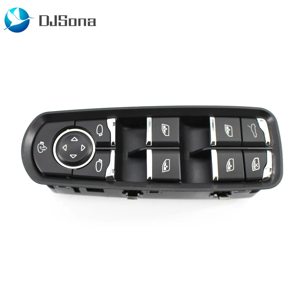 

Front Door Driver Side Electric Power Window Switch with Child Lock for Porsche MACAN 14-17 Cayenne Panamera 10-16 7PP959858HDML