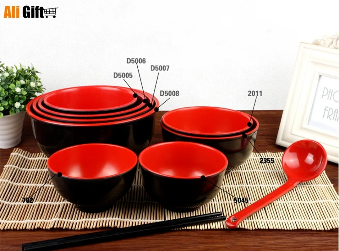 Anti Drop Bowl Instant Noodles/Steamed Rice Soup Of Korean Style Melamine Tableware Noodles | Дом и сад