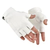 Long Keeper Men Fingerless Gloves Fitness Gloves Wrist Half Finger Glove For Dance Party Show Adult Fingerless Mittens Male Luva ► Photo 2/6
