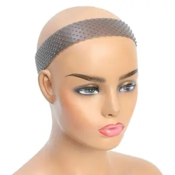 

Transparent Silicone Lace Wig Head band 1pcs Unisex Drop-shaped Hair Band Elastic Non Slips Wig Grip Band For Lace Front Wigs
