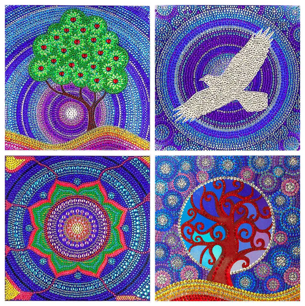 

HUACAN Special Shape Diamond Painting Tree 5d DIY Landscape Diamond Embroidery Animal Mosaic Sale Picture Of Rhinestone Sale